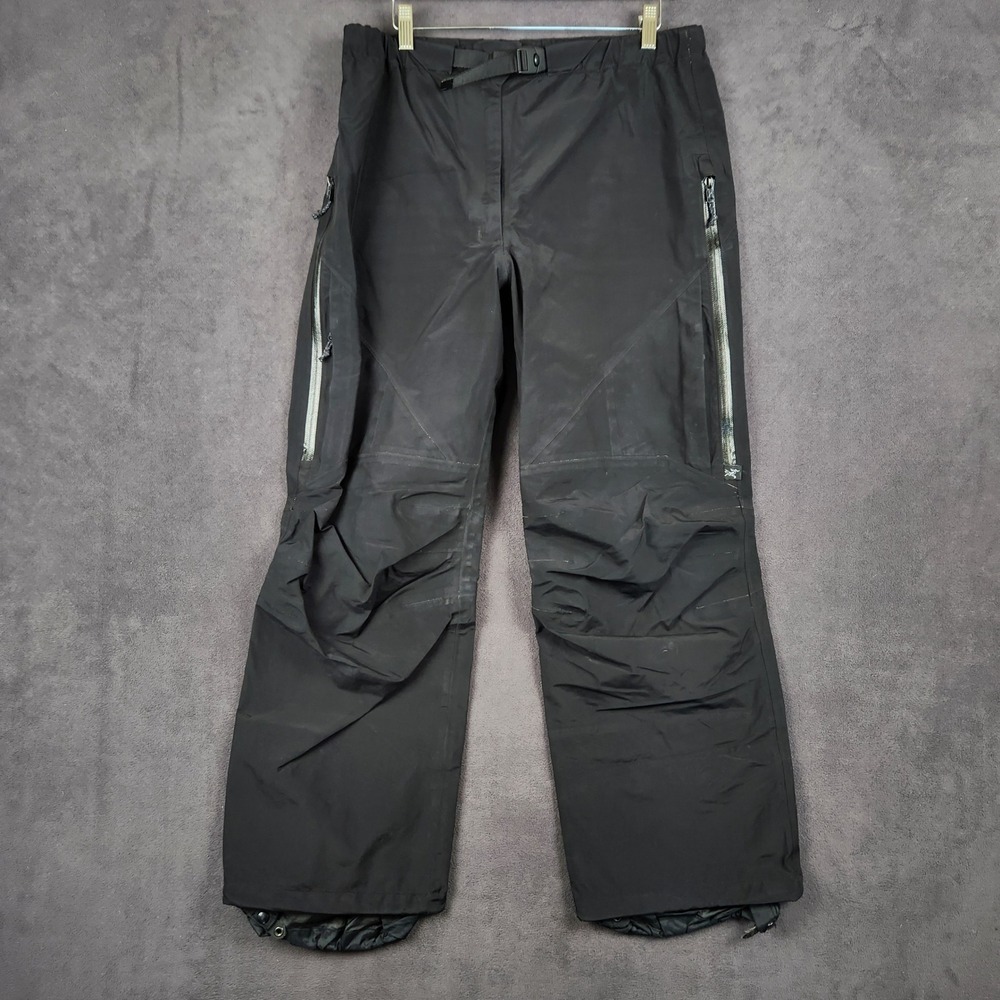 Arcteryx Gore-tex Pro Beta AR Snow Pants Womens Large Black Ski Shell Waterproof